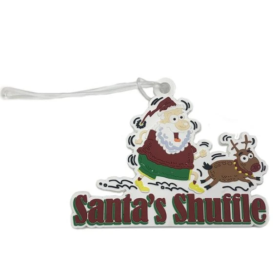 PVC anime luggage tag