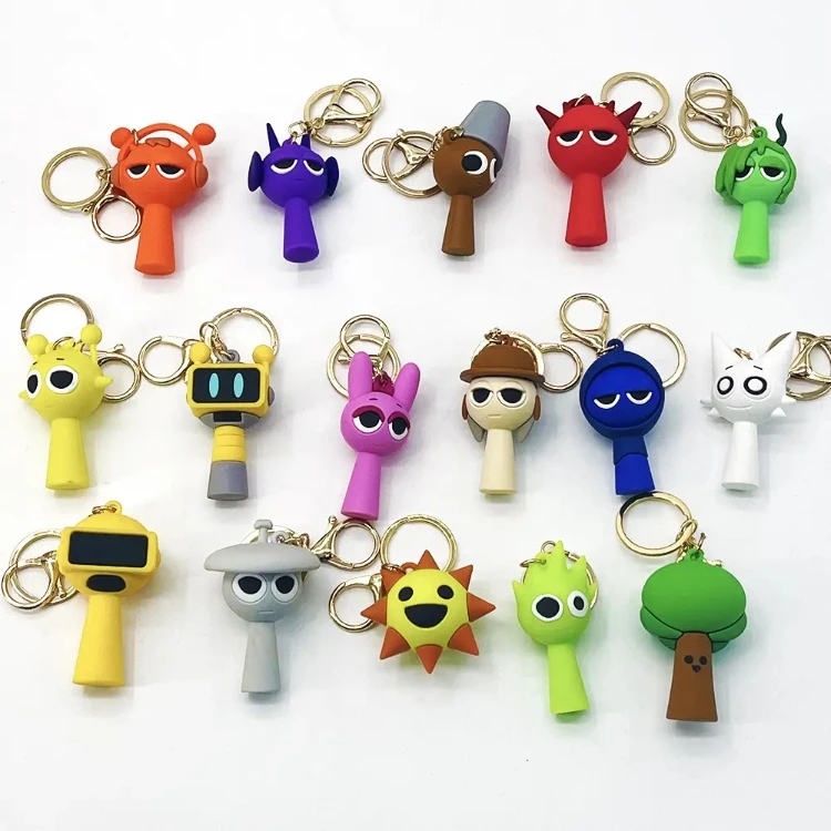 3D Figure PVC Keychain 3D Figure PVC Keychain