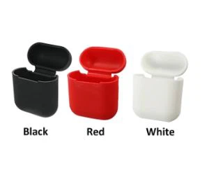 ائیر پوڈز کے لیے عام سلیکون ائرفون کیس اسٹوریج باکس۔