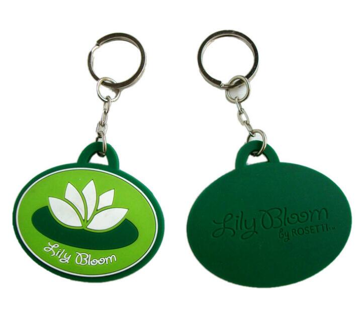 Cartoon Designs Keychains Soft Pvc Key Head Cover