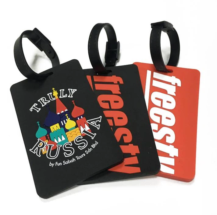 Creative Aircraft Silicone Luggage Tags Travel Rubber Luggage Tag