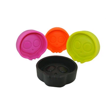 Custom Cool Skull Silicone Cigarette Ashtray