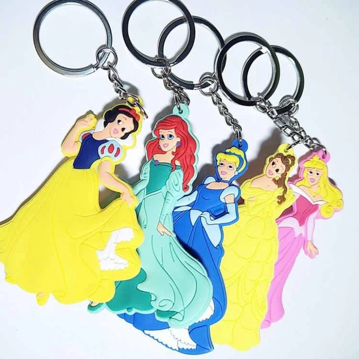 Custom Logo Promotion Cute Cartoon PVC Key Chain