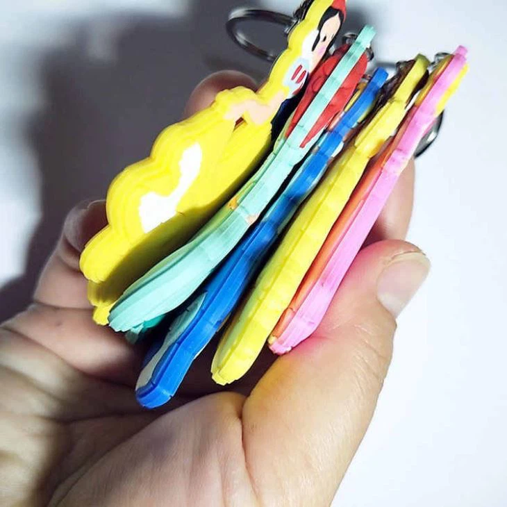 Custom Logo Promotion Cute Cartoon PVC Key Chain