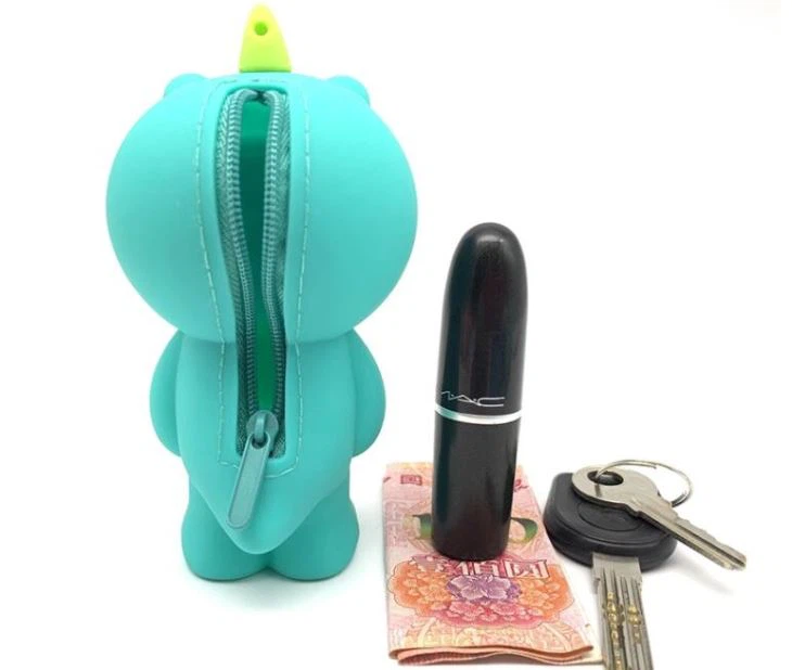 Cute 3D Cartoon Silicone Keychain,keychain Bag