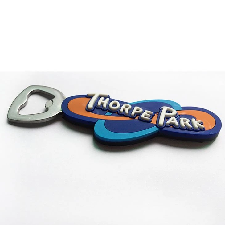Magnetic Hard PVC Bottle Opener