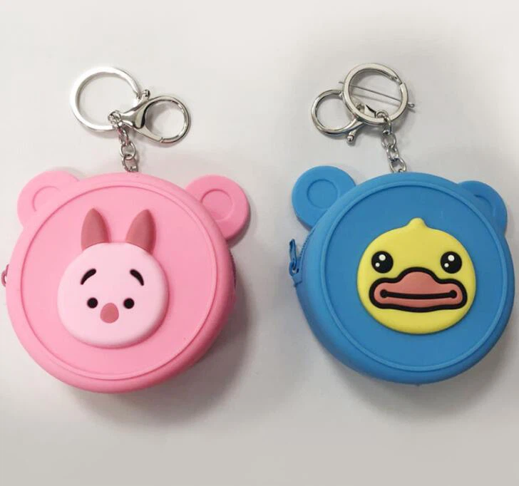 Mini Pouch Purse Bag Silicone Coin Wallet