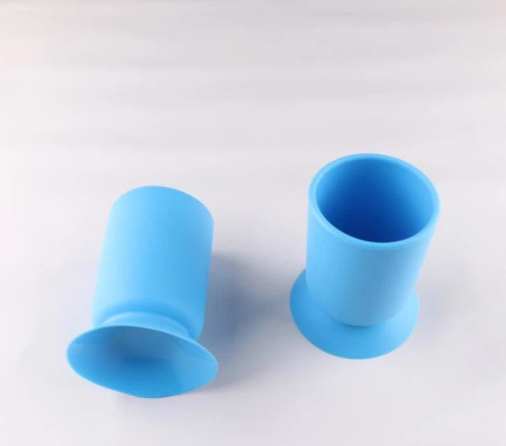 Multicolor Creative Round Silicone Desk Pen Holder