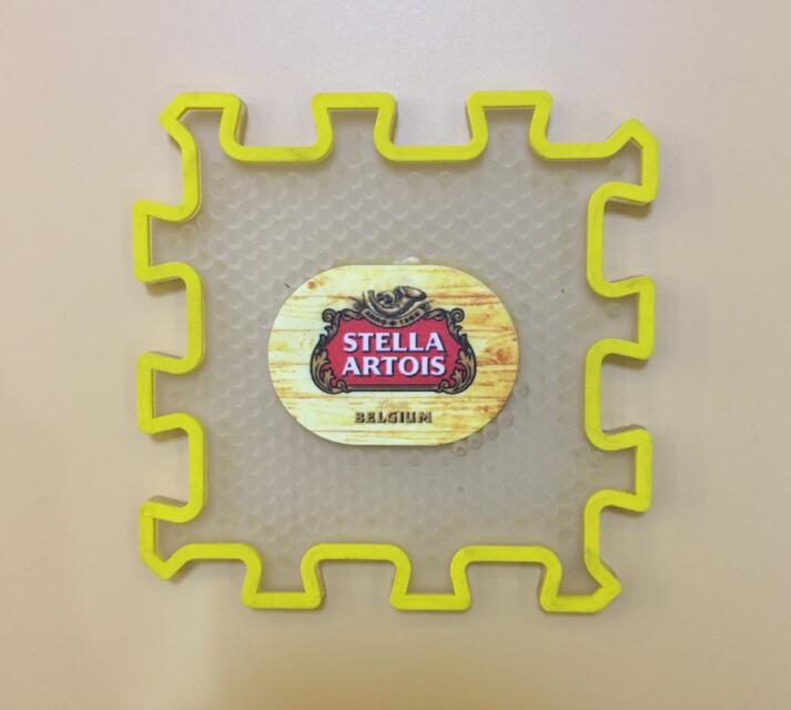 Personality Irregular Pvc Coaster Mat