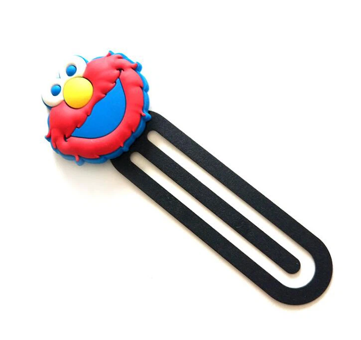 Poromotional Gift Cartoon Logo Soft Pvc Bookmark