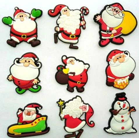 PVC Cute Christmas Refrigerator Sticker Holiday Decoration