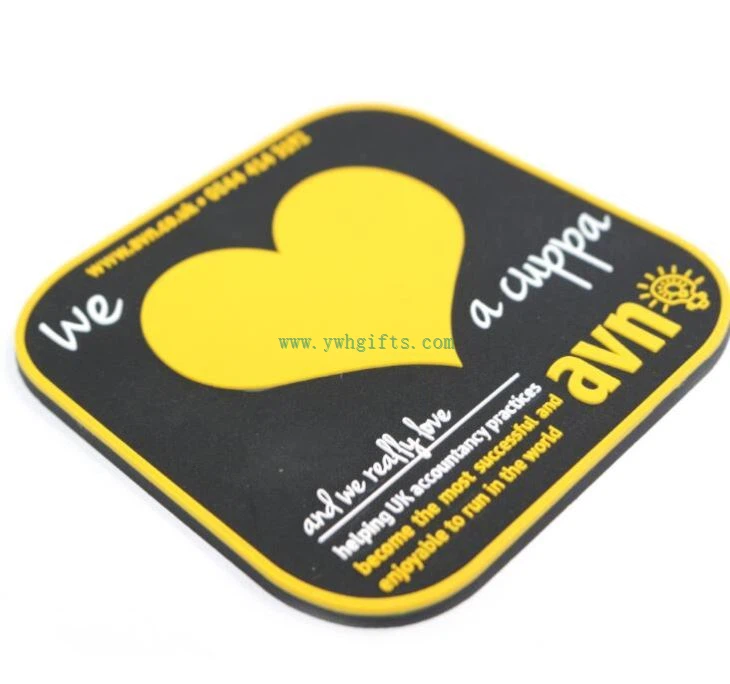 نرم پیویسی ڈرنک چٹائی 2D/ 3D سلیکون پیڈ۔