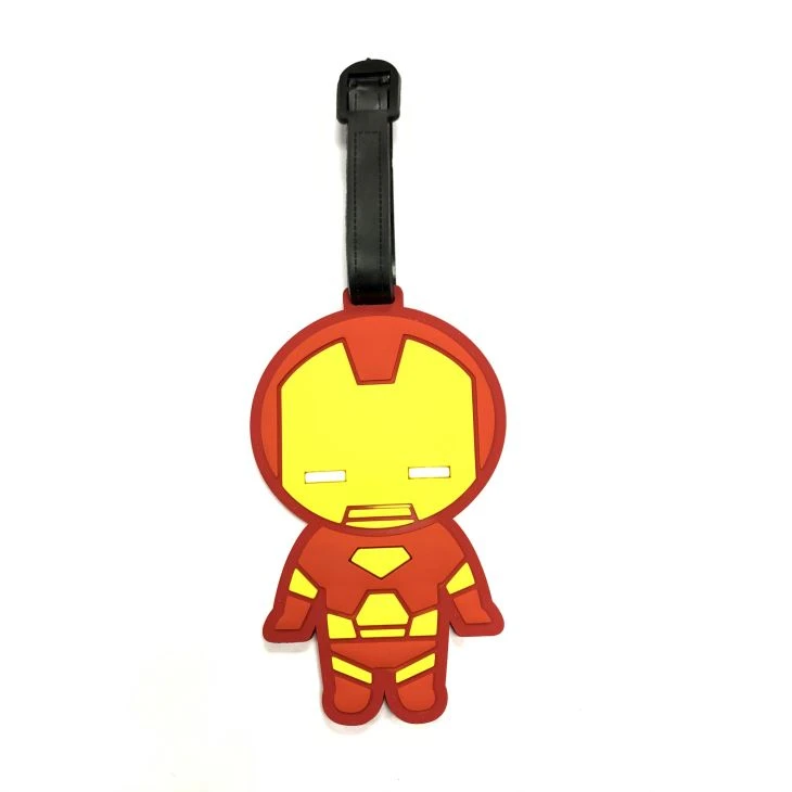 Cute Hang Tag PVC Luggage ID Tag For Gift Promotion Travel