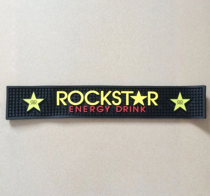 Personalized Bar Rail Mat Pvc Bar Runners