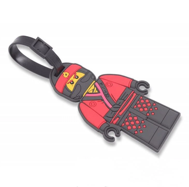 Personalized Design Soft Pvc Luggage Tag Rubber Bag Tag